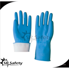 SRSAFETY doublure en coton trempage latex gant de sécurité ménager gant de nettoyage